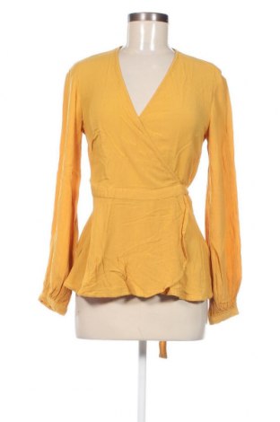 Дамска блуза H&M, Размер M, Цвят Жълт, Цена 19,14 лв.