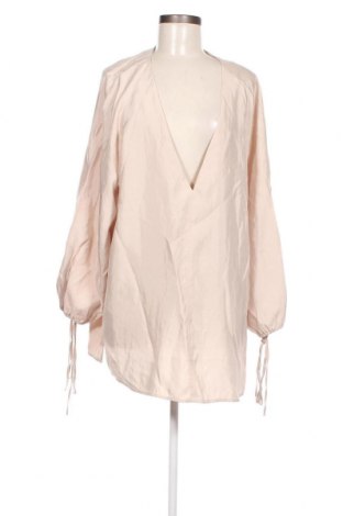 Дамска блуза H&M, Размер L, Цвят Бежов, Цена 5,89 лв.