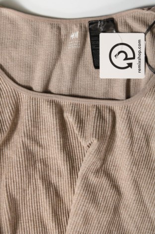 Damen Shirt H&M, Größe L, Farbe Beige, Preis 2,25 €