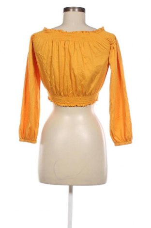Дамска блуза H&M Divided, Размер S, Цвят Жълт, Цена 5,13 лв.
