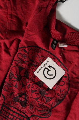 Γυναικεία μπλούζα H&M Divided, Μέγεθος XS, Χρώμα Κόκκινο, Τιμή 2,47 €