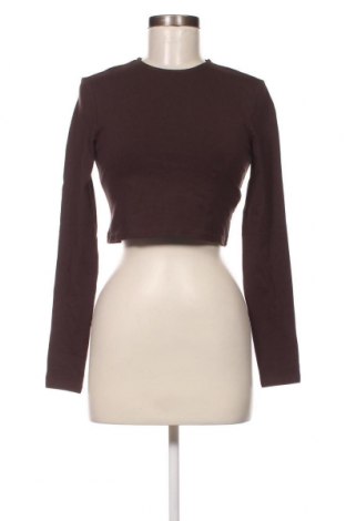 Дамска блуза H&M Divided, Размер M, Цвят Кафяв, Цена 5,74 лв.