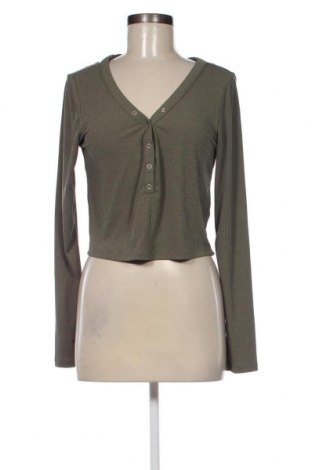 Дамска блуза H&M Divided, Размер L, Цвят Зелен, Цена 4,75 лв.