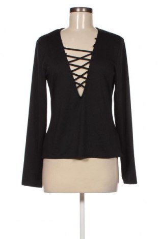 Дамска блуза H&M Divided, Размер L, Цвят Черен, Цена 4,75 лв.