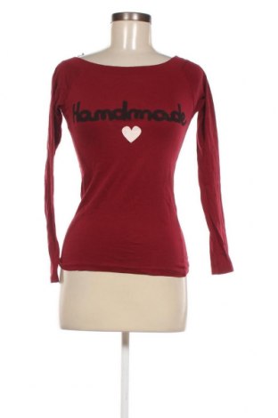 Γυναικεία μπλούζα Inside, Μέγεθος XS, Χρώμα Κόκκινο, Τιμή 3,64 €
