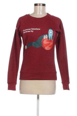 Γυναικεία μπλούζα James & Nicholson, Μέγεθος XS, Χρώμα Κόκκινο, Τιμή 2,47 €