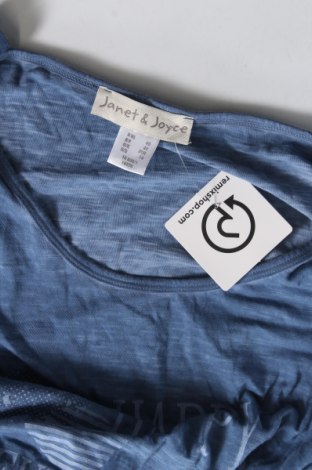 Γυναικεία μπλούζα Janet & Joyce, Μέγεθος XL, Χρώμα Μπλέ, Τιμή 7,57 €