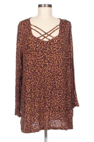 Дамска блуза Janina, Размер XL, Цвят Кафяв, Цена 7,41 лв.