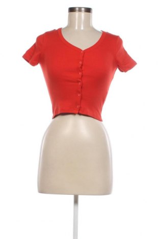 Γυναικεία μπλούζα Jennyfer, Μέγεθος XS, Χρώμα Κόκκινο, Τιμή 7,35 €