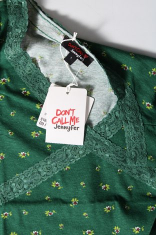 Дамска блуза Jennyfer, Размер L, Цвят Зелен, Цена 10,54 лв.