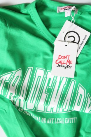 Дамска блуза Jennyfer, Размер S, Цвят Зелен, Цена 8,06 лв.