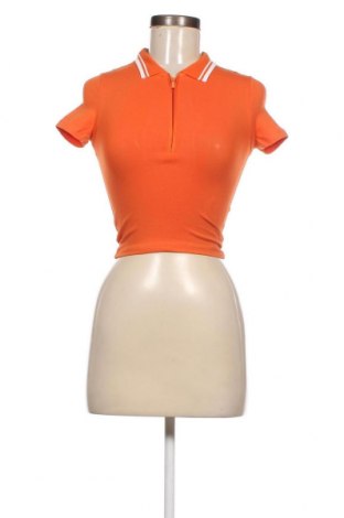Γυναικεία μπλούζα Jennyfer, Μέγεθος XXS, Χρώμα Πορτοκαλί, Τιμή 1,60 €