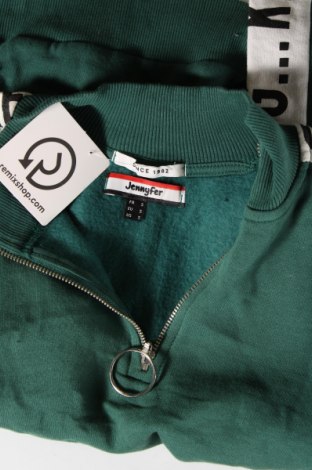 Дамска блуза Jennyfer, Размер S, Цвят Зелен, Цена 4,56 лв.