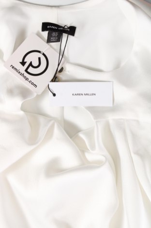 Γυναικεία μπλούζα Karen Millen, Μέγεθος L, Χρώμα Λευκό, Τιμή 91,75 €