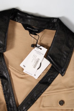 Дамска блуза Karen Millen, Размер L, Цвят Бежов, Цена 58,74 лв.