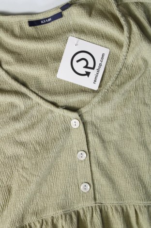 Дамска блуза Kiabi, Размер M, Цвят Зелен, Цена 3,04 лв.