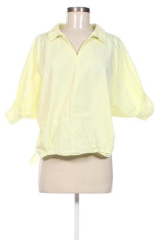Дамска блуза Lalu, Размер M, Цвят Жълт, Цена 9,80 лв.