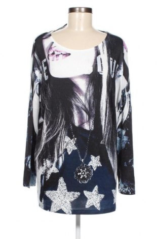 Γυναικεία μπλούζα Laura Torelli, Μέγεθος XXL, Χρώμα Πολύχρωμο, Τιμή 10,69 €