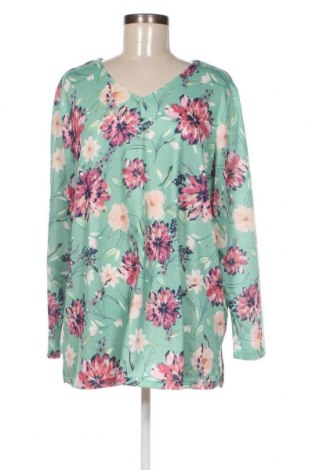 Γυναικεία μπλούζα M. Collection, Μέγεθος XXL, Χρώμα Πράσινο, Τιμή 9,40 €