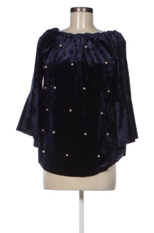 Дамска блуза Made In Italy, Размер M, Цвят Син, Цена 17,47 лв.