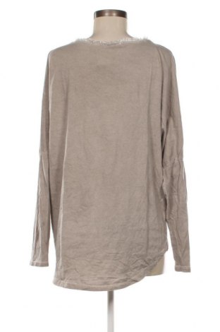 Γυναικεία μπλούζα Made In Italy, Μέγεθος L, Χρώμα Γκρί, Τιμή 11,75 €