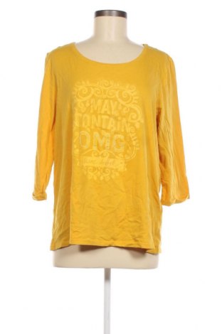 Γυναικεία μπλούζα Marc Aurel, Μέγεθος XL, Χρώμα Κίτρινο, Τιμή 31,40 €