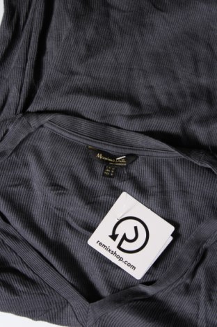 Дамска блуза Massimo Dutti, Размер M, Цвят Сив, Цена 34,00 лв.