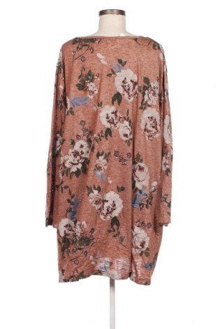 Γυναικεία μπλούζα Mia Moda, Μέγεθος 5XL, Χρώμα Καφέ, Τιμή 14,85 €