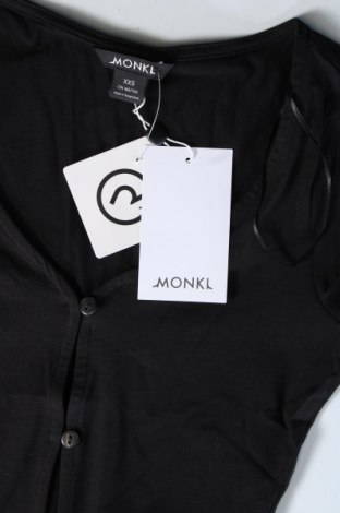 Дамска блуза Monki, Размер XXS, Цвят Черен, Цена 16,80 лв.