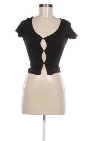 Damen Shirt Monki, Größe XXS, Farbe Schwarz, Preis 8,55 €