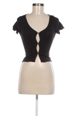 Damen Shirt Monki, Größe XS, Farbe Schwarz, Preis 9,20 €