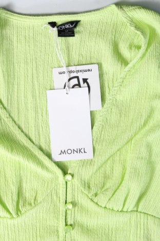 Дамска блуза Monki, Размер M, Цвят Зелен, Цена 15,33 лв.