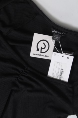 Damen Shirt Monki, Größe XXS, Farbe Schwarz, Preis € 2,01
