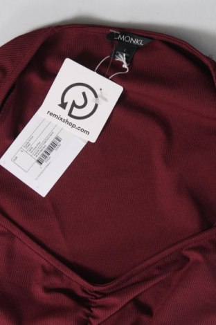 Bluză de femei Monki, Mărime L, Culoare Roșu, Preț 29,08 Lei