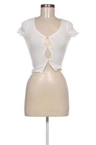 Дамска блуза Monki, Размер XXS, Цвят Бял, Цена 9,45 лв.