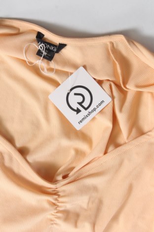 Дамска блуза Monki, Размер XL, Цвят Бежов, Цена 6,76 лв.