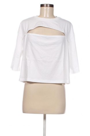 Γυναικεία μπλούζα Monki, Μέγεθος XL, Χρώμα Λευκό, Τιμή 4,44 €