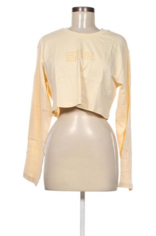 Дамска блуза Monki, Размер M, Цвят Жълт, Цена 7,80 лв.