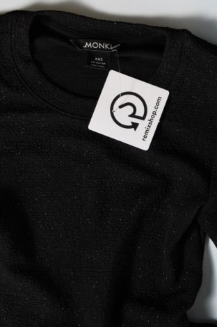 Γυναικεία μπλούζα Monki, Μέγεθος XXS, Χρώμα Μαύρο, Τιμή 3,48 €