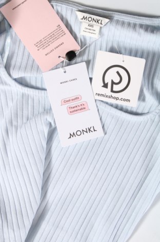 Γυναικεία μπλούζα Monki, Μέγεθος XXS, Χρώμα Μπλέ, Τιμή 5,09 €