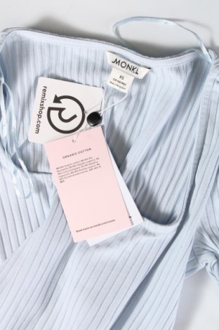 Γυναικεία μπλούζα Monki, Μέγεθος XS, Χρώμα Μπλέ, Τιμή 5,19 €