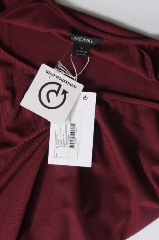 Дамска блуза Monki, Размер L, Цвят Червен, Цена 7,28 лв.