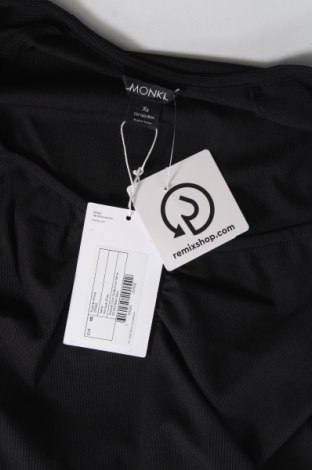 Γυναικεία μπλούζα Monki, Μέγεθος XS, Χρώμα Μαύρο, Τιμή 2,01 €