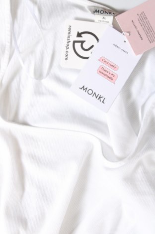 Γυναικεία μπλούζα Monki, Μέγεθος XL, Χρώμα Λευκό, Τιμή 4,29 €