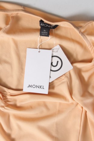 Bluză de femei Monki, Mărime XS, Culoare Bej, Preț 12,83 Lei
