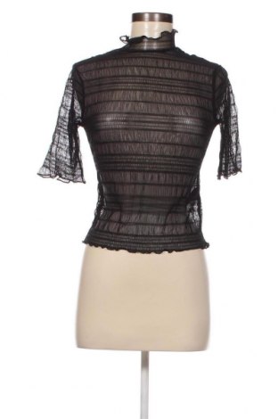 Дамска блуза Monki, Размер XXS, Цвят Черен, Цена 9,03 лв.