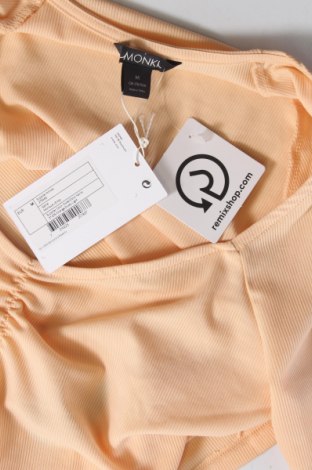 Γυναικεία μπλούζα Monki, Μέγεθος M, Χρώμα  Μπέζ, Τιμή 3,89 €