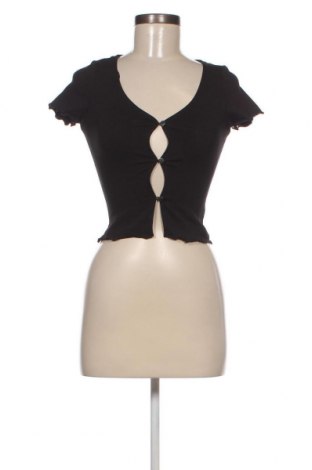Дамска блуза Monki, Размер XS, Цвят Черен, Цена 10,29 лв.