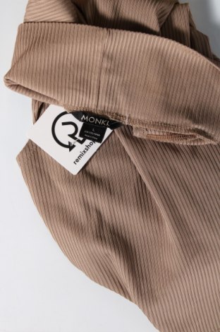 Γυναικεία μπλούζα Monki, Μέγεθος L, Χρώμα Καφέ, Τιμή 3,47 €