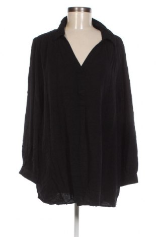 Γυναικεία μπλούζα Ms Mode, Μέγεθος 3XL, Χρώμα Μαύρο, Τιμή 10,93 €